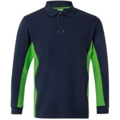 105514 - Polo Bicolore Manches Longues -Nicholson Boutique aHR0cDovL21lZGlhMi5kZXNpZ25wYXJ0bmVyLmZyL2MvcC8xNTM0MC8xNTM0MC0xNzE3MS0xLmpwZw