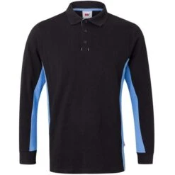 105514 - Polo Bicolore Manches Longues -Nicholson Boutique aHR0cDovL21lZGlhMi5kZXNpZ25wYXJ0bmVyLmZyL2MvcC8xNTM0MC8xNTM0MC0xNzE3Ny0xLmpwZw