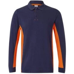 105514 - Polo Bicolore Manches Longues -Nicholson Boutique aHR0cDovL21lZGlhMi5kZXNpZ25wYXJ0bmVyLmZyL2MvcC8xNTM0MC8xNTM0MC0xNzE4MS0xLmpwZw