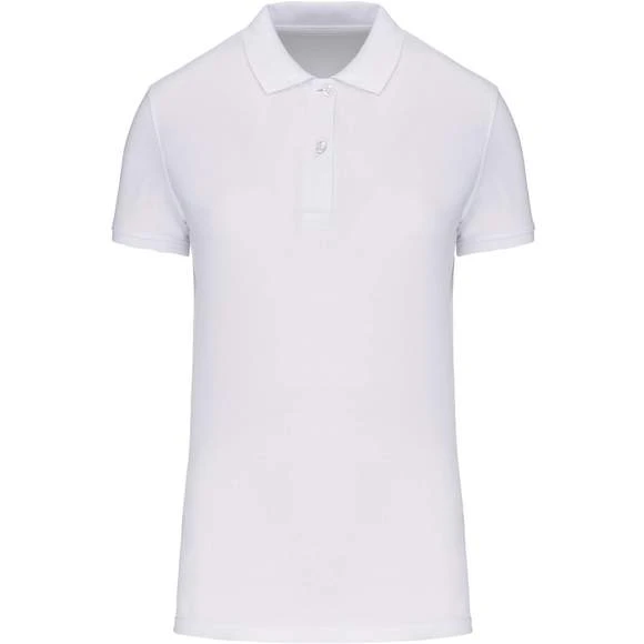 KARIBAN K2026 - Polo Piqué Bio180 Femme 2 KARIBAN K2026 - Polo Piqué Bio180 Femme – Image 2