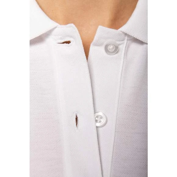 KARIBAN K2026 - Polo Piqué Bio180 Femme 6 KARIBAN K2026 - Polo Piqué Bio180 Femme – Image 6
