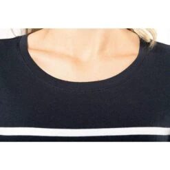 KARIBAN K3034 - T-shirt Marin Col Rond Bio Femme -Nicholson Boutique aHR0cDovL21lZGlhMi5kZXNpZ25wYXJ0bmVyLmZyL2MvcC8xNjE2NS8xNjE2NS0xNzc2MC0xMC5qcGc
