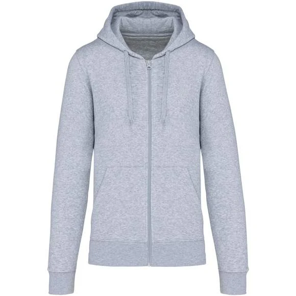 KARIBAN K4030 - Sweat-shirt à Capuche écoresponsable à Fermeture Zippée Homme 8 KARIBAN K4030 - Sweat-shirt à Capuche écoresponsable à Fermeture Zippée Homme – Image 8