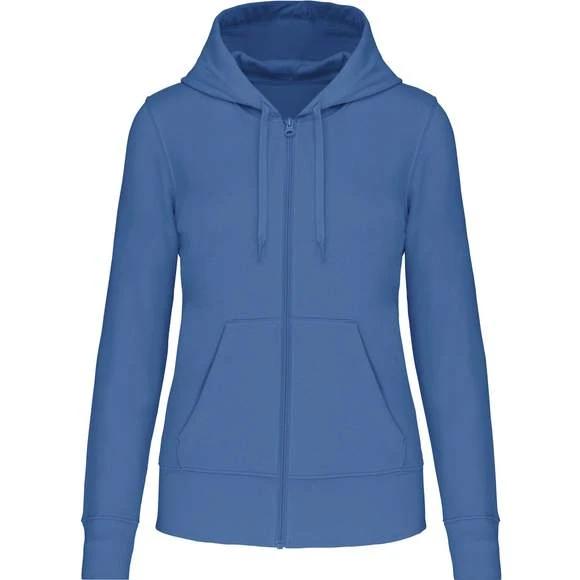 KARIBAN K4031 - Sweat-shirt à Capuche écoresponsable à Fermeture Zippée Femme 17 KARIBAN K4031 - Sweat-shirt à Capuche écoresponsable à Fermeture Zippée Femme – Image 17