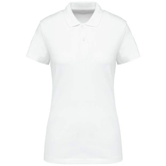 PK201 - Polo Supima® Manches Courtes Femme 2 PK201 - Polo Supima® Manches Courtes Femme – Image 2