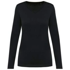 PK307 - T-shirt Supima® Col V Manches Longues Femme -Nicholson Boutique aHR0cDovL21lZGlhMi5kZXNpZ25wYXJ0bmVyLmZyL2MvcC8xNjM4Ni8xNjM4Ni0xNzk1OC0xLmpwZw