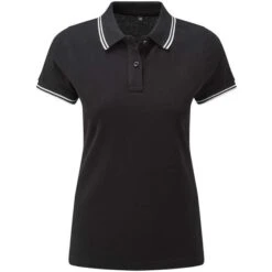 AQ021 - Polo Passepoilé Coupe Classique Femme - Col Contrasté -Nicholson Boutique aHR0cDovL21lZGlhMi5kZXNpZ25wYXJ0bmVyLmZyL2MvcC8xNjg1MS8xNjg1MS0xODk1OS0xLmpwZw