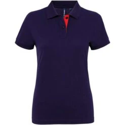 AQ022 - Polo Contrasté Femme -Nicholson Boutique aHR0cDovL21lZGlhMi5kZXNpZ25wYXJ0bmVyLmZyL2MvcC8xNjg1Mi8xNjg1Mi0xODk3MC0xLmpwZw