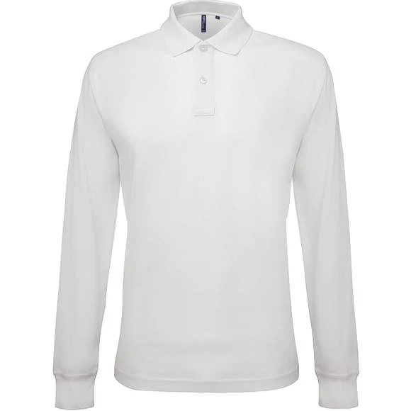 AQ030 - Polo Coupe Classique à Manches Longues Homme 4 AQ030 - Polo Coupe Classique à Manches Longues Homme – Image 4