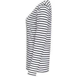 AQ071 - T-shirt Marinière « Coastal » Femme à Manches Longues -Nicholson Boutique aHR0cDovL21lZGlhMi5kZXNpZ25wYXJ0bmVyLmZyL2MvcC8xNjg3Mi8xNjg3Mi0xODk2NC0zLmpwZw