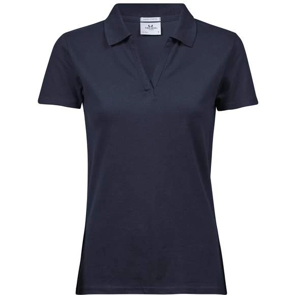 1409 - Women's Luxury Stretch V-neck Polo 10 1409 - Women's Luxury Stretch V-neck Polo – Image 10