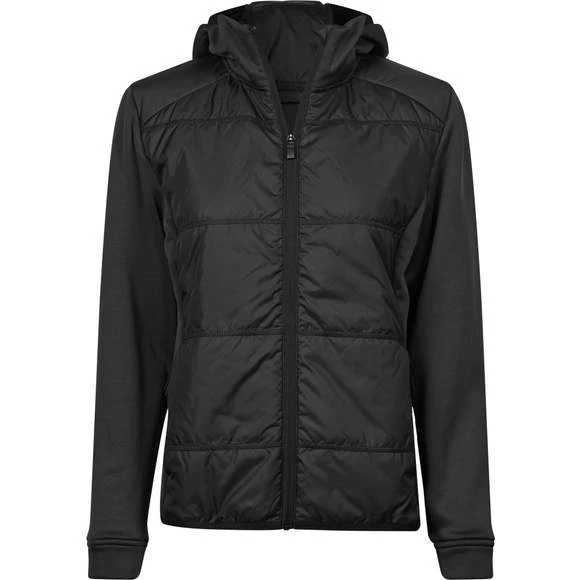 9113 - Women's Hybrid-stretch Hooded Jacket 2 9113 - Women's Hybrid-stretch Hooded Jacket – Image 2