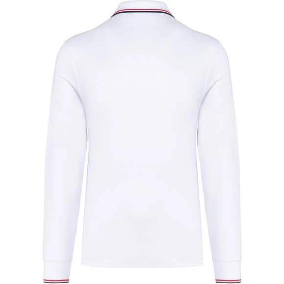 KARIBAN K280 - Polo Maille Piquée Manches Longues Homme 3 KARIBAN K280 - Polo Maille Piquée Manches Longues Homme – Image 3