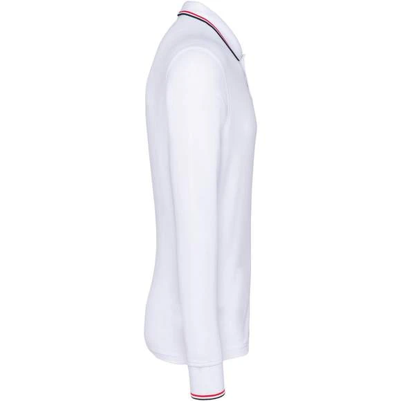 KARIBAN K280 - Polo Maille Piquée Manches Longues Homme 4 KARIBAN K280 - Polo Maille Piquée Manches Longues Homme – Image 4