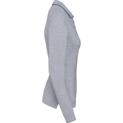 KARIBAN K281 - Polo Maille Piquée Manches Longues Femme -Nicholson Boutique aHR0cDovL21lZGlhMi5kZXNpZ25wYXJ0bmVyLmZyL2MvcC8xNzQwMi8xNzQwMi0xNDM3Ni0zLmpwZw