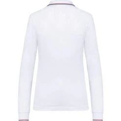 KARIBAN K281 - Polo Maille Piquée Manches Longues Femme -Nicholson Boutique aHR0cDovL21lZGlhMi5kZXNpZ25wYXJ0bmVyLmZyL2MvcC8xNzQwMi8xNzQwMi0xNTI5LTIuanBn