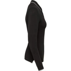 KARIBAN K281 - Polo Maille Piquée Manches Longues Femme -Nicholson Boutique aHR0cDovL21lZGlhMi5kZXNpZ25wYXJ0bmVyLmZyL2MvcC8xNzQwMi8xNzQwMi0xNjU5Mi0zLmpwZw