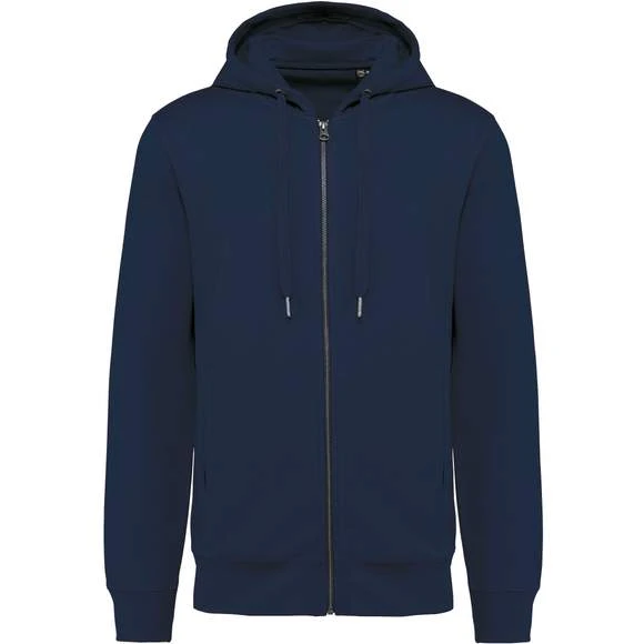 KARIBAN K4008 - Sweat-shirt French Terry écoresponsable Zippé à Capuche Unisexe 2 KARIBAN K4008 - Sweat-shirt French Terry écoresponsable Zippé à Capuche Unisexe – Image 2