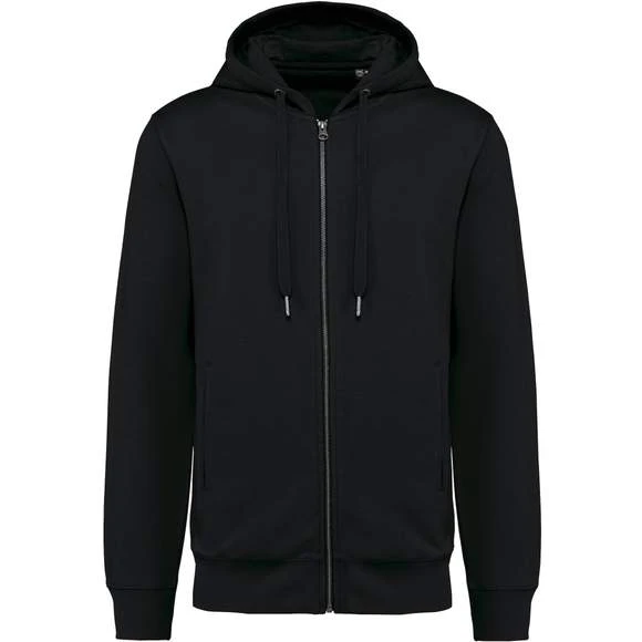 KARIBAN K4008 - Sweat-shirt French Terry écoresponsable Zippé à Capuche Unisexe 5 KARIBAN K4008 - Sweat-shirt French Terry écoresponsable Zippé à Capuche Unisexe – Image 5