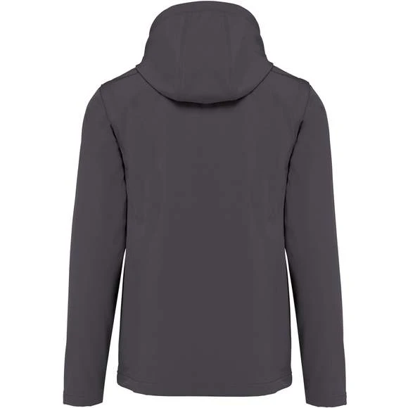 KARIBAN K422 - Veste Softshell 3 Couches à Capuche Avec Manches Amovibles Unisexe 6 KARIBAN K422 - Veste Softshell 3 Couches à Capuche Avec Manches Amovibles Unisexe – Image 6