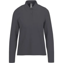 PW464 - B&C My Polo 210 LSL /Women -Nicholson Boutique aHR0cDovL21lZGlhMi5kZXNpZ25wYXJ0bmVyLmZyL2MvcC8xNzU4NS8xNzU4NS03NTAtMS5qcGc