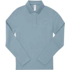 PW464 - B&C My Polo 210 LSL /Women -Nicholson Boutique aHR0cDovL21lZGlhMi5kZXNpZ25wYXJ0bmVyLmZyL2MvcC8xNzU4NS8xNzU4NS0yMDExNy0xLmpwZw