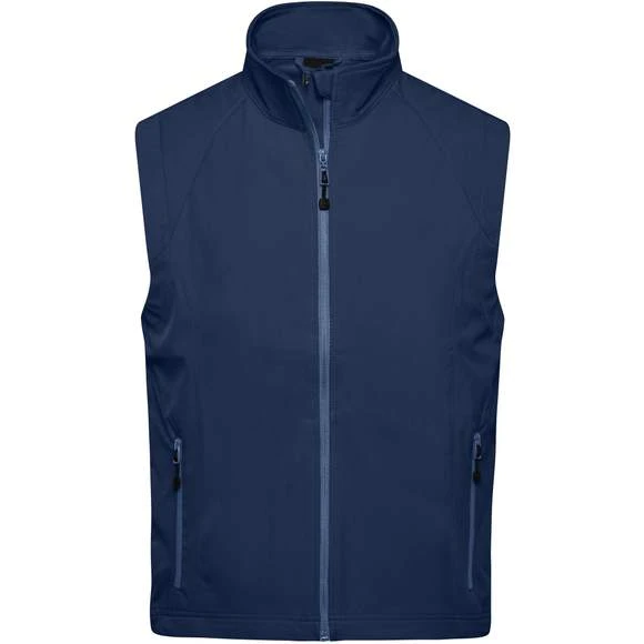 James & Nicholson JN1022 - Men´s Softshell Vest 2 James & Nicholson JN1022 - Men´s Softshell Vest – Image 2