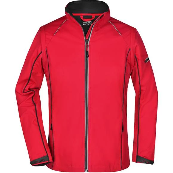 James & Nicholson JN1121 - Ladies´ Zip-Off Softshell Jacket 18 James & Nicholson JN1121 - Ladies´ Zip-Off Softshell Jacket – Image 18