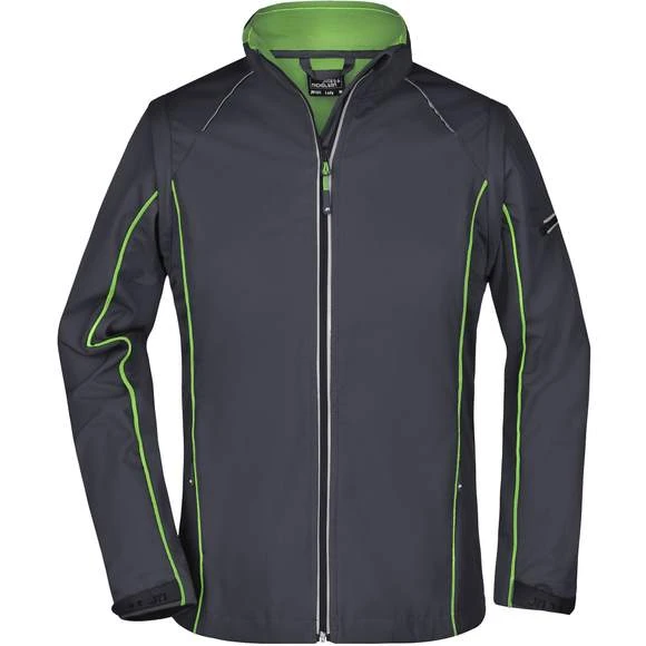 James & Nicholson JN1121 - Ladies´ Zip-Off Softshell Jacket 2 James & Nicholson JN1121 - Ladies´ Zip-Off Softshell Jacket – Image 2