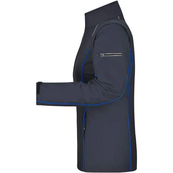 James & Nicholson JN1121 - Ladies´ Zip-Off Softshell Jacket 17 James & Nicholson JN1121 - Ladies´ Zip-Off Softshell Jacket – Image 17