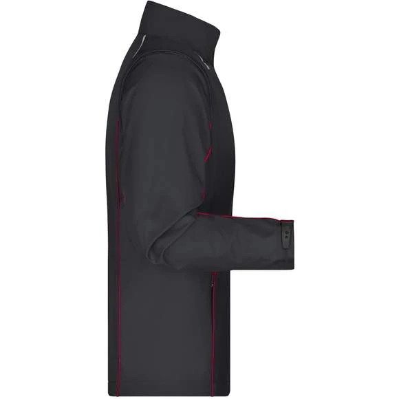 James & Nicholson JN1122 - Men´s Zip-Off Softshell Jacket 12 James & Nicholson JN1122 - Men´s Zip-Off Softshell Jacket – Image 12