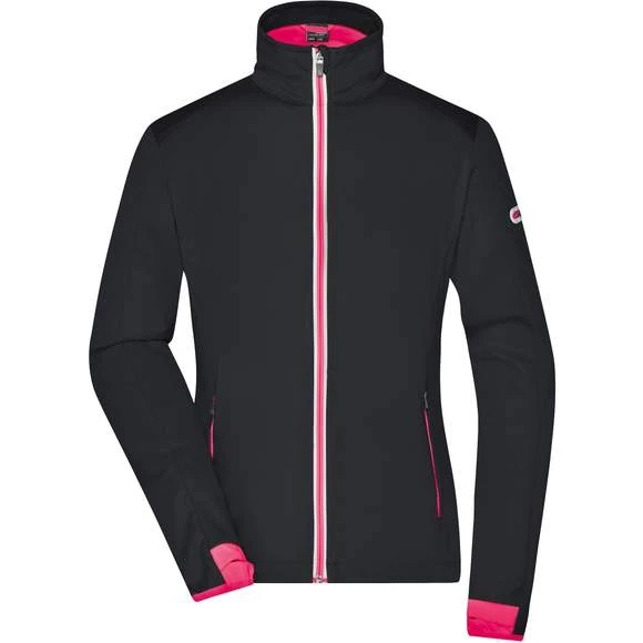 James & Nicholson JN1125 - Ladies´ Sports Softshell Jacket 2 James & Nicholson JN1125 - Ladies´ Sports Softshell Jacket – Image 2