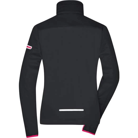 James & Nicholson JN1125 - Ladies´ Sports Softshell Jacket 3 James & Nicholson JN1125 - Ladies´ Sports Softshell Jacket – Image 3