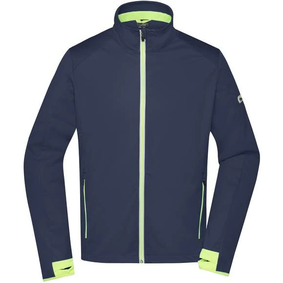 James & Nicholson JN1126 - Men´s Sports Softshell Jacket 6 James & Nicholson JN1126 - Men´s Sports Softshell Jacket – Image 6