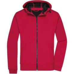 James & Nicholson JN1146 - Men´s Hooded Softshell Jacket -Nicholson Boutique aHR0cDovL21lZGlhMi5kZXNpZ25wYXJ0bmVyLmZyL2MvcC8xNzY2OC8xNzY2OC0xMDc3Ny0xLmpwZw