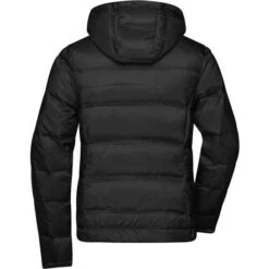 James & Nicholson JN1151 - Ladies´ Hooded Down Jacket -Nicholson Boutique aHR0cDovL21lZGlhMi5kZXNpZ25wYXJ0bmVyLmZyL2MvcC8xNzY3My8xNzY3My0xMDc3NC0yLmpwZw