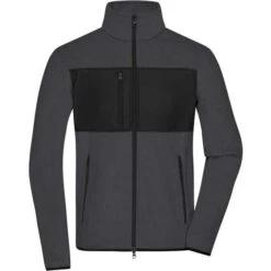 James & Nicholson JN1312 - Men´s Fleece Jacket -Nicholson Boutique aHR0cDovL21lZGlhMi5kZXNpZ25wYXJ0bmVyLmZyL2MvcC8xNzY5MS8xNzY5MS0xMDg2OC0xLmpwZw