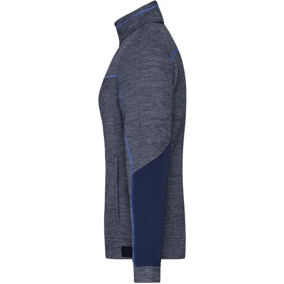 James & Nicholson JN1817 - Ladies´ Structure Fleece Jacket 15 James & Nicholson JN1817 - Ladies´ Structure Fleece Jacket – Image 15