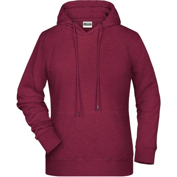 James & Nicholson 8023 - Ladies´ Hoody 5 James & Nicholson 8023 - Ladies´ Hoody – Image 5
