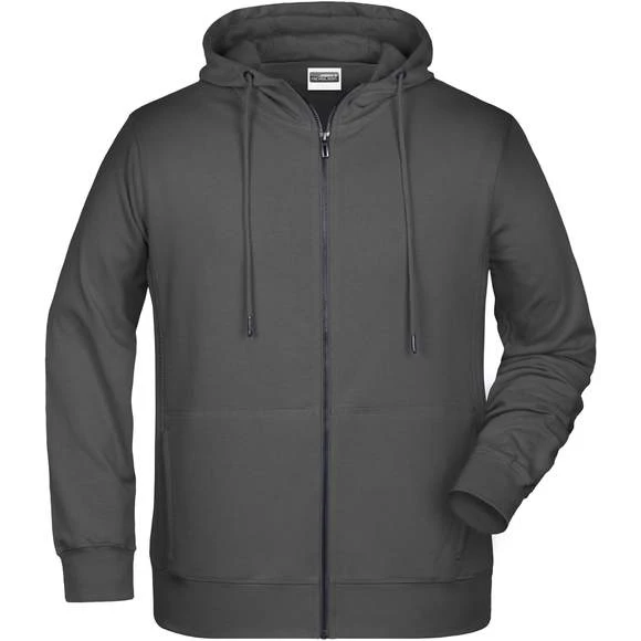 James & Nicholson 8026 - Men´s Zip-Hoody 10 James & Nicholson 8026 - Men´s Zip-Hoody – Image 10