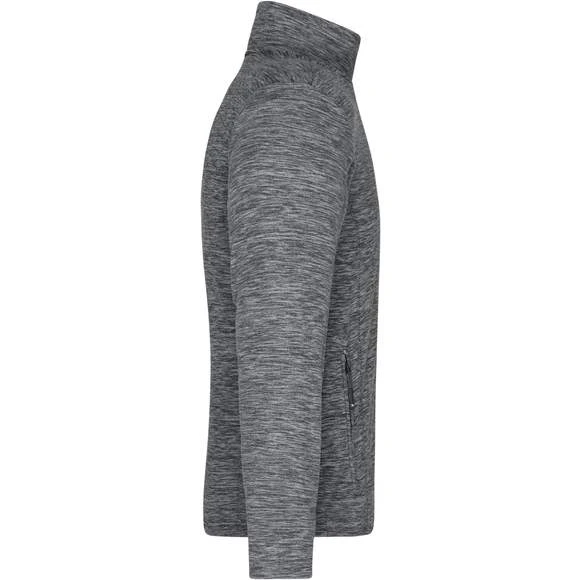 James & Nicholson JN770 - Men´s Fleece Jacket 4 James & Nicholson JN770 - Men´s Fleece Jacket – Image 4