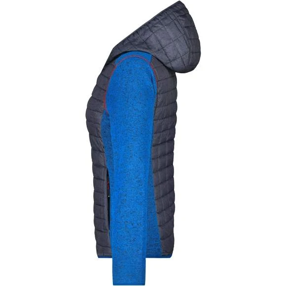 James & Nicholson JN771 - Ladies´ Knitted Hybrid Jacket 17 James & Nicholson JN771 - Ladies´ Knitted Hybrid Jacket – Image 17