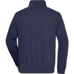 James & Nicholson JN831 - Workwear Half Zip Sweat -Nicholson Boutique aHR0cDovL21lZGlhMi5kZXNpZ25wYXJ0bmVyLmZyL2MvcC8xNzc1MS8xNzc1MS0xMDc0NC0yLmpwZw