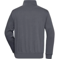 James & Nicholson JN831 - Workwear Half Zip Sweat -Nicholson Boutique aHR0cDovL21lZGlhMi5kZXNpZ25wYXJ0bmVyLmZyL2MvcC8xNzc1MS8xNzc1MS0xMDc2OS0yLmpwZw