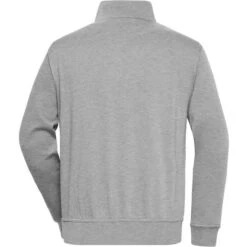 James & Nicholson JN831 - Workwear Half Zip Sweat -Nicholson Boutique aHR0cDovL21lZGlhMi5kZXNpZ25wYXJ0bmVyLmZyL2MvcC8xNzc1MS8xNzc1MS0xMDczNS0yLmpwZw