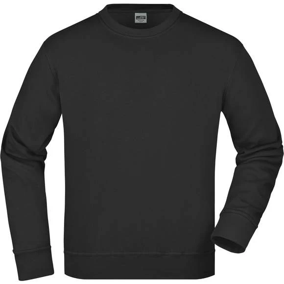 James & Nicholson JN840 - Workwear Sweat 2 James & Nicholson JN840 - Workwear Sweat – Image 2