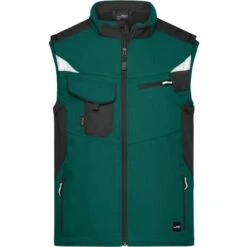 James & Nicholson JN845 - Workwear Softshell Vest -STRONG- -Nicholson Boutique aHR0cDovL21lZGlhMi5kZXNpZ25wYXJ0bmVyLmZyL2MvcC8xNzc1OC8xNzc1OC0yMDIxOS0xLmpwZw