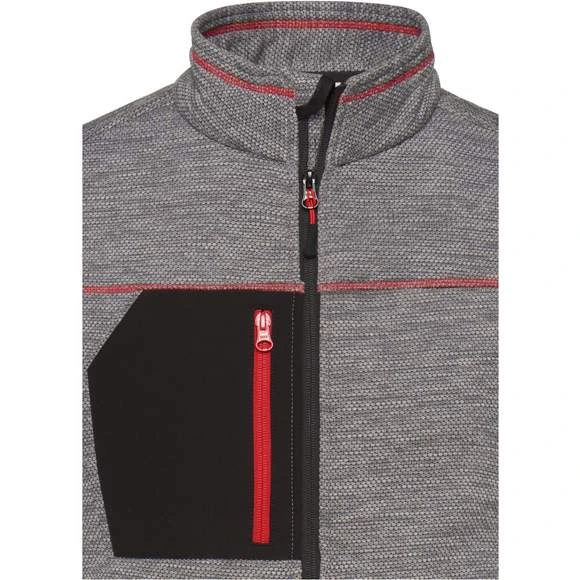 James & Nicholson JN1818 - Men´s Structure Fleece Jacket 10 James & Nicholson JN1818 - Men´s Structure Fleece Jacket – Image 10
