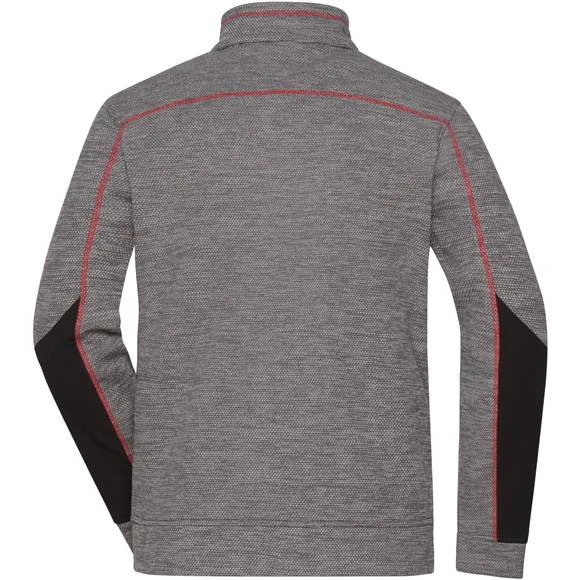 James & Nicholson JN1818 - Men´s Structure Fleece Jacket 7 James & Nicholson JN1818 - Men´s Structure Fleece Jacket – Image 7