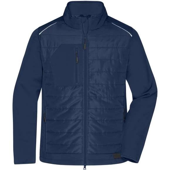 James & Nicholson JN1820 - Men´s Hybrid Jacket 18 James & Nicholson JN1820 - Men´s Hybrid Jacket – Image 18